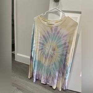 Tie Dye Long Sleeve Shirt